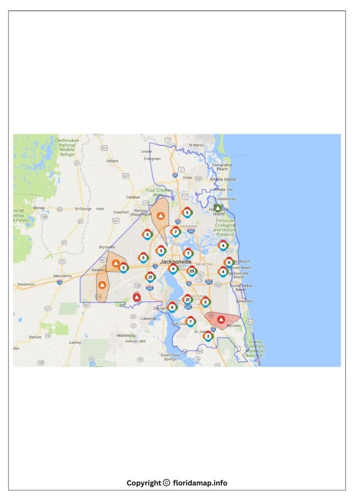 Central Florida Electric Power Outage Map