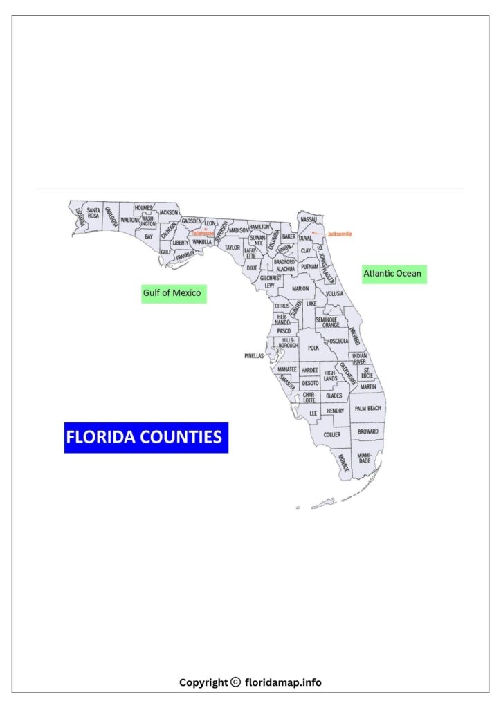 Florida Real Estate map 