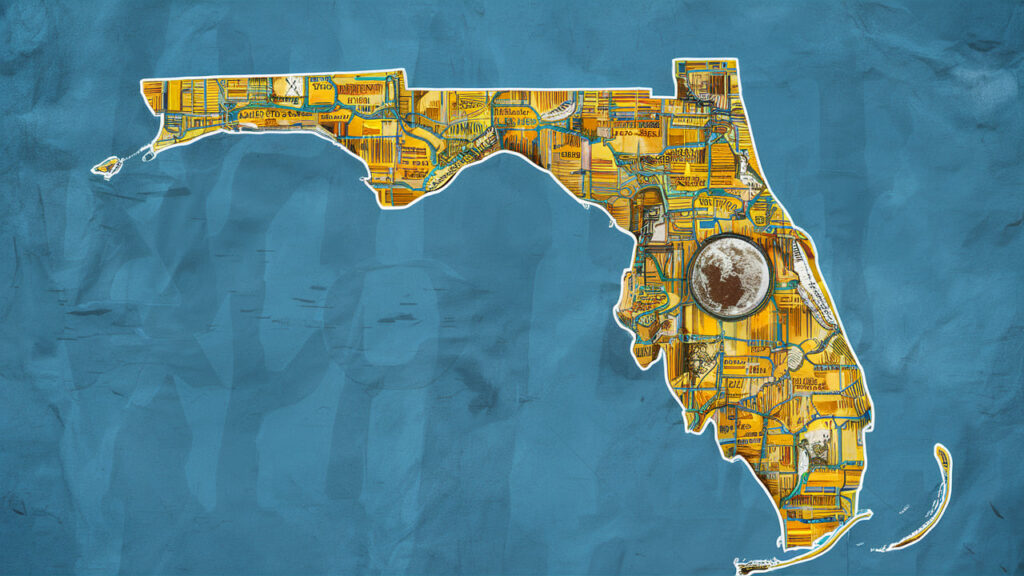 Florida Counties Map